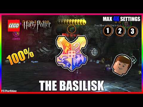 The Basilisk | Lego Harry Potter | ALL Collectables Walkthrough