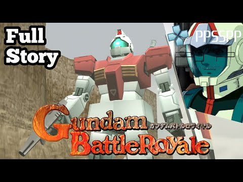 Gundam Battle Royale (PSP/PPSSPP) - Longplay FULL STORY - E.F.S.F OPERATION