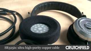 Video thumbnail for Grado SR125i, SR225i and SR325is Headphones Overview | Crutchfield Video by CRUTCHFIELD