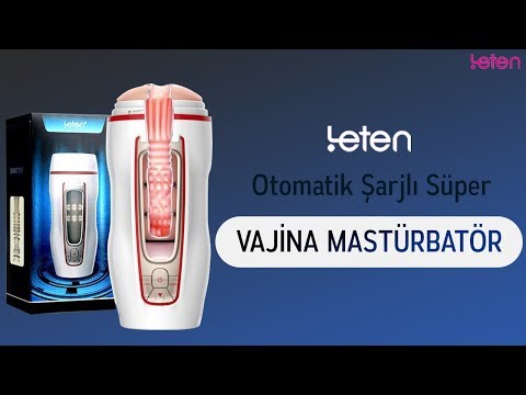 Leten Otomatik Şarjlı Süper Vajina Mastürbatör