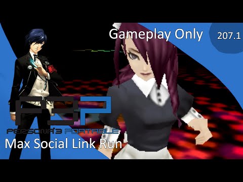 [Gameplay] Persona 3 Portable (Male) ~ Day 207.1 ~ Nov 29 Tartarus (Max Social Link Walkthrough)