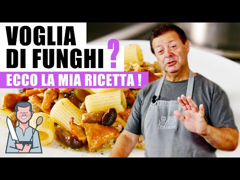PASTA, SALSICCIA E FUNGHI - godimento puro!