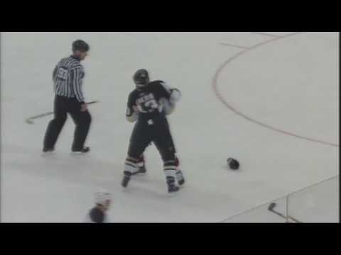 David Clarkson vs Bill Guerin Apr 1, 2009