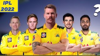 Chennai Super Kings Full Squad For 2022 IPL | CSK Target Players List For 2022 IPL Auction |
