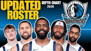 Dallas Mavericks 2025/26 Roster & Depth Chart | Lineup with Klay Thompson, Irving & Anthony Davis