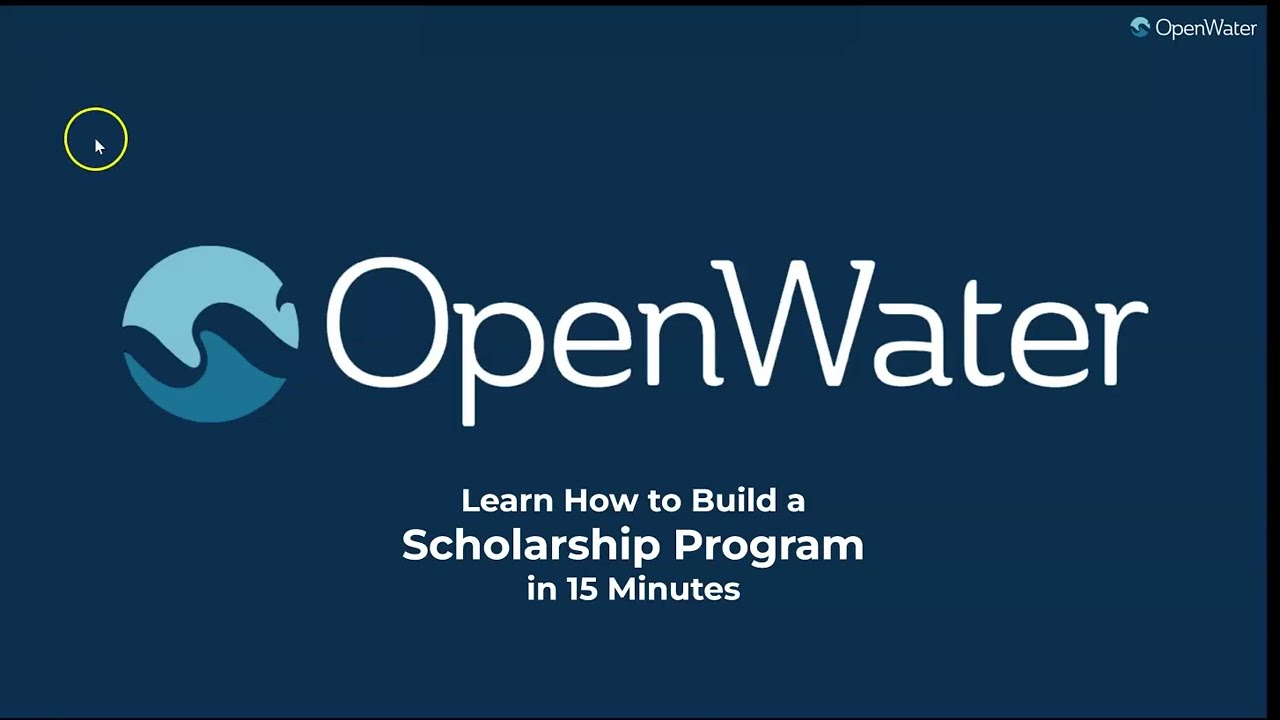 Learn How to Build a Scholarship Application in 15 Minutes