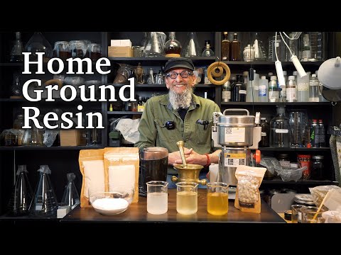 Make Extracts from Powdered & Ground Resin at Home