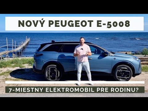Nový PEUGEOT E-5008 - Našli sme ideálny elektromobil pre rodinu? obrazok