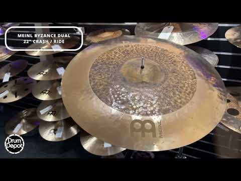 Meinl Byzance 22″ Dual Crash Ride – B22DUCR