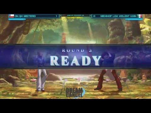 KOF XIII: ON QH Misterio vs Mexikof LDA Violent Kain - Grand Final-True Challengers-Furia Tica 2015