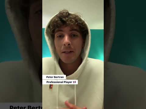 We talked with Peter Bertran professional player Dominican Republic 🎾🇩🇴
