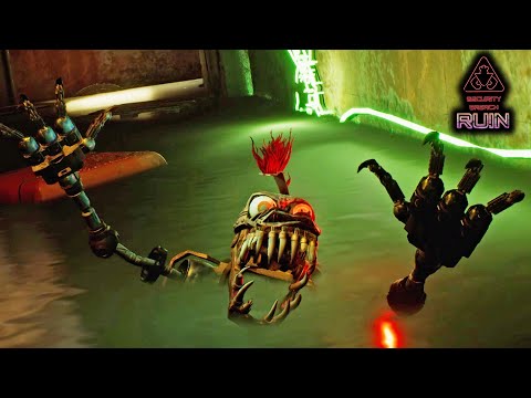 Broken Monty is Destroyed by Cassie Scene - FNAF Security Breach Ruin DLC 2023