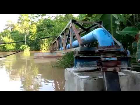 Fasilitas PDAM Rusak Akibat Sungai Ogan Meluap 