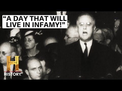 FDR Leads the USA Into WWII | FDR | History
