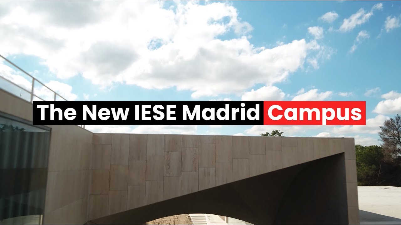 A look at the new €52m IESE campus in Madrid