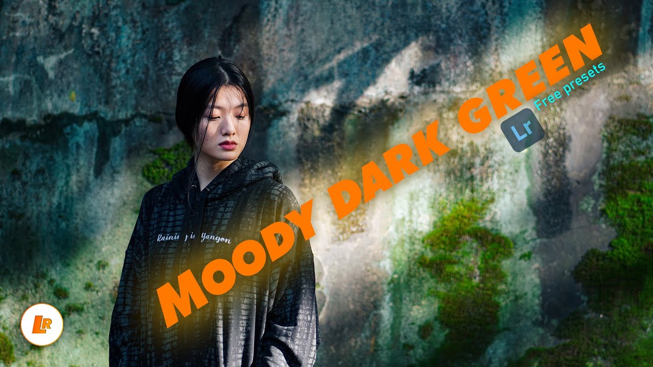 How to edit Moody dark green - Lightroom mobile preset free DNG / lightroom presets 2022