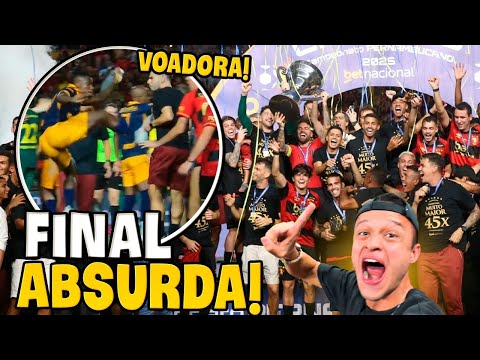 SPORT CAMPEÃO PERNAMBUCANO NOS PÊNALTIS E CONFUSÃO GENERALIZADA NO FINAL! Sport x Retro