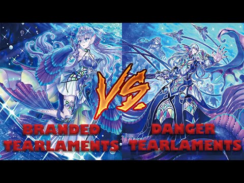 BRANDED TEARLAMENTS VS DANGER TEARLAMENTS! YU-GI-OH HIGH RATED DB DUEL!