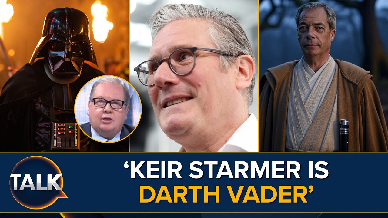 Keir Starmer 'DARTH VADER' Trying To Take Down Nigel Farage And Reform UK