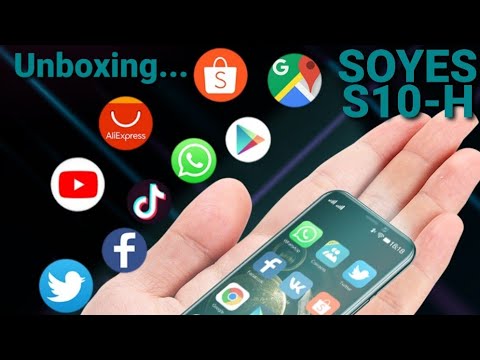 Unboxing... Soyes S10-H || Small and Cute smartphone. @akhanjeee