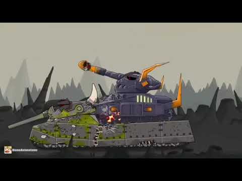 Last Fight of the Parasite Rattle. KV 54 Revenge and the Crown Power. Cartoons about Tanks.