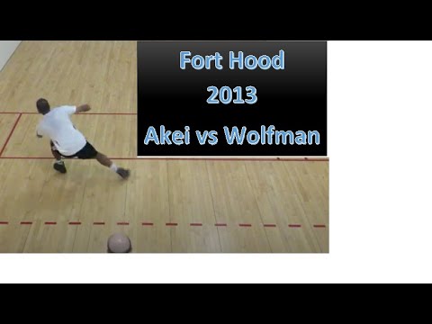 Racquetball | Akei vs Wolfman 05 .09.13