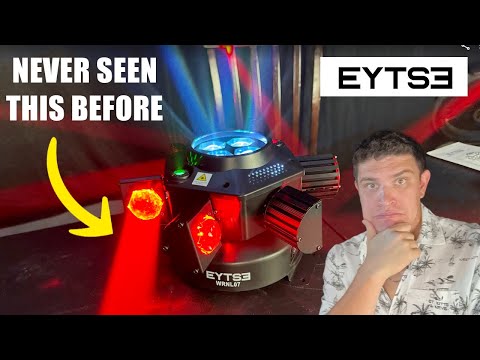 INSANE 150W Moving Head Light?! EYSTE 6-Arm RGBW Laser DJ Light Review
