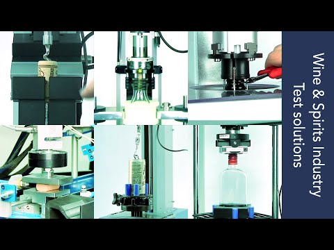 Wine and spirits industry test solutions