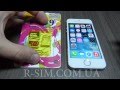 Разблокировка iPhone. Разлочка анлок unlock AT&T. Инструкция к R-sim ...