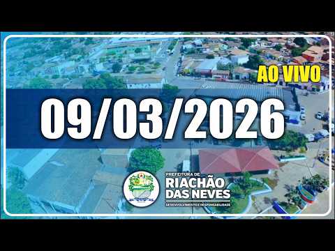 Sessão Plenária da Câmara Municipal de Riachão das Neves 09/03/2026