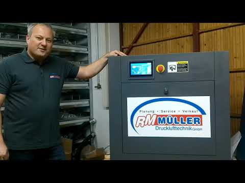 Vorstellung eines RM 7 VSD Schraubenkompressor