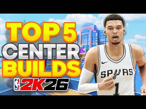 *NEW* TOP 5 BEST CENTER BUILDS on NBA 2K26! (0 CAP BREAKERS) BEST BIG MAN BUILDS in 2K26 SEASON 4!