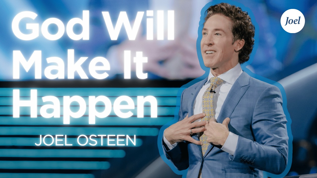 You’re Not Late — Trust God’s Timing | Joel Osteen