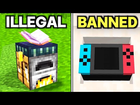 45 Illegal Minecraft Build Hacks!