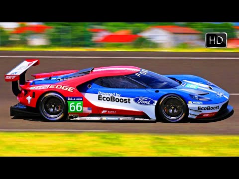 VIDEO: Ford GT LM GTE Pro (Le Mans Grand Touring Endurance) HD
