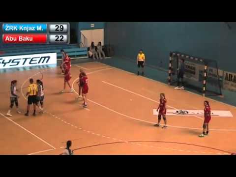 14.02.2015. ŽRK Knjaz Miloš - Abu Baku 2. poluvreme