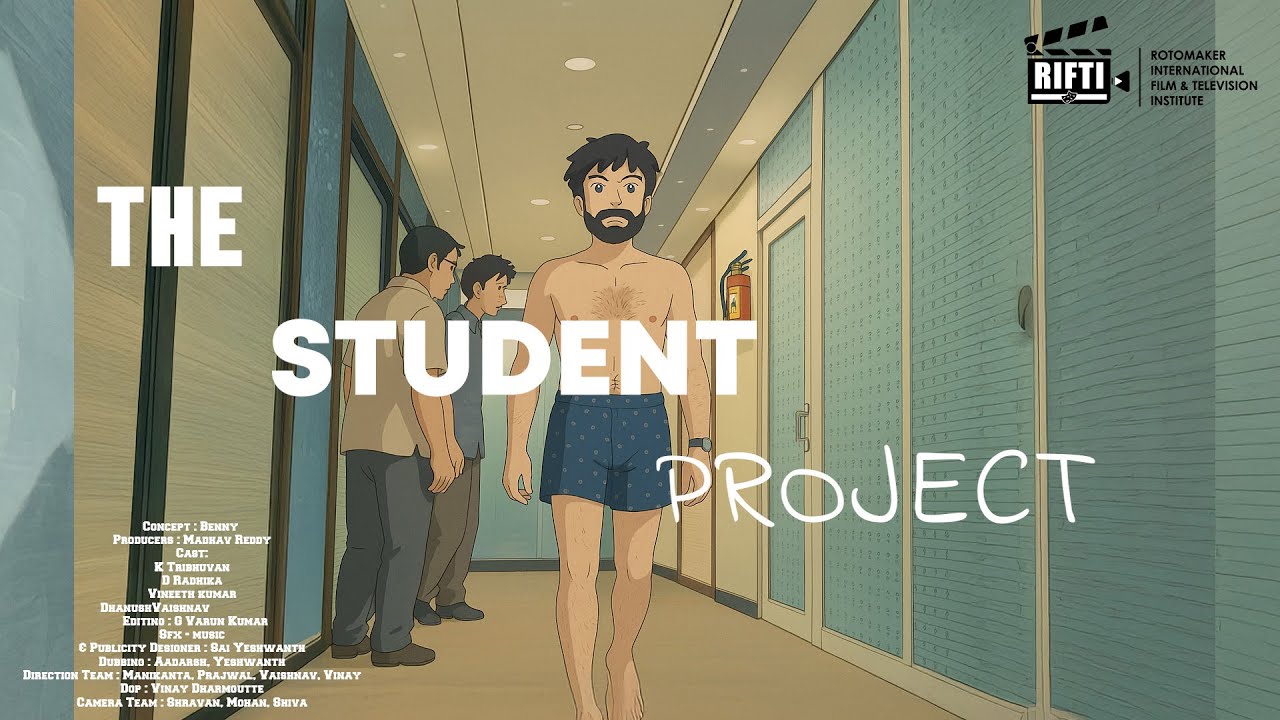 The Student Project  / #telugushortfilm #shortfilm2025  #ghibli  #ghibliart /  RIFTI Film School