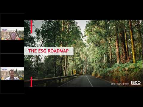 ESG webinar: Preparing and finalising your Sustainability Report