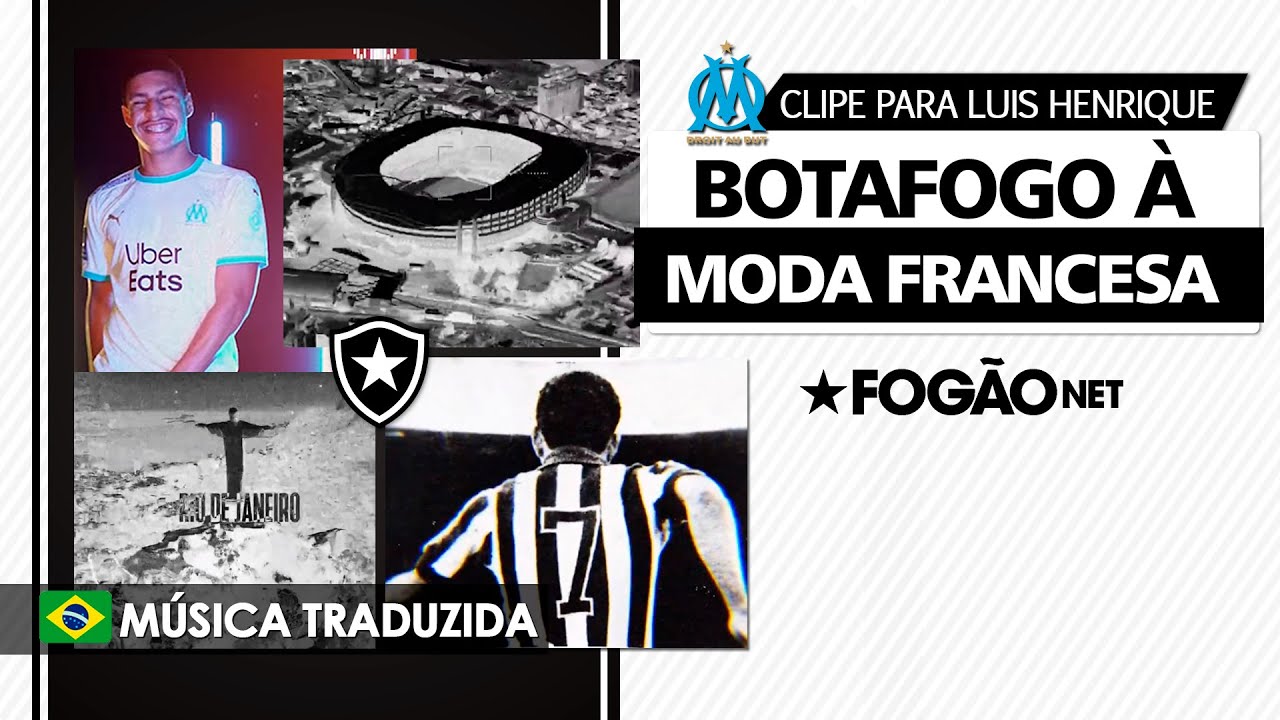 Botafogo, Garrincha e camisa 7: veja clipe legendado do anúncio de Luis Henrique no Olympique de Marselha