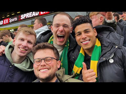 "Chants, Cheers, and Celebrations:My View from the Lower Barclay Stand at Carrow Road" Vlog #127