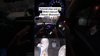 Download lagu Crawling traffic jam ‼️ Stop and go tutorial for manual cars stuck on a downhill slope - Car driv... mp3