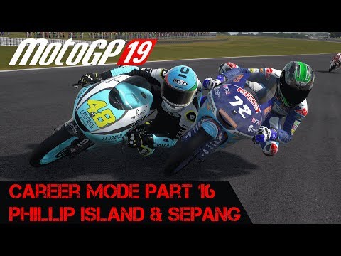 Motogp 19 Career Mode Part 16 - Not What I Expected (Moto3 Phillip Island And Sepang)