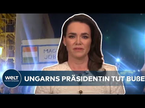 UNGARN STAATSPRÄSIDENTIN RÜCKTRITT: Kontroverse um Begnadigung führt zum Ende von Novaks Amtszeit