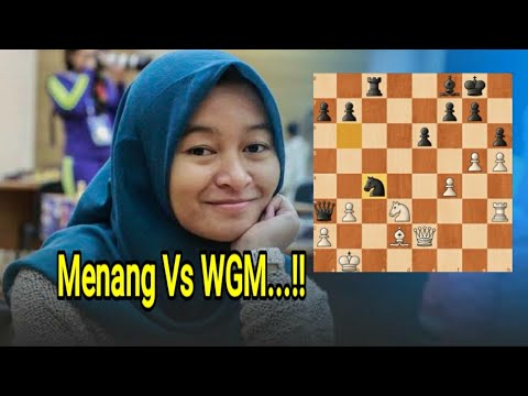 Membongkar pertahanan tapi gagal || Medina wardah Vs Frayna Janelle || FIDE Women's World Cup 2023