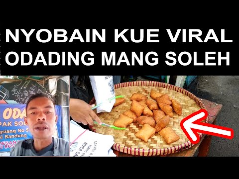 NYOBAIN KUE VIRAL ODADING MANG OLEH LANGSUNG DARI BANDUNG