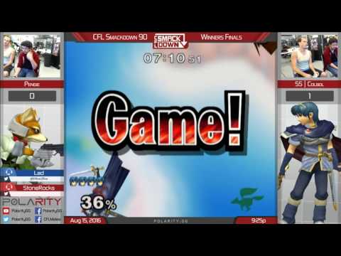 CFL Smackdown 90 Melee - Pengie (Fox) vs SS Colbol (Marth) - Winners Finals