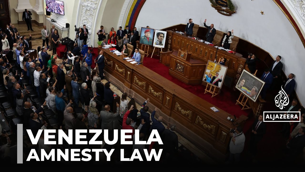Venezuela amnesty law: National Assembly to debate release of prisoners