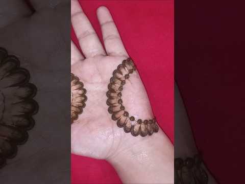 Simple nd Beautiful mehndi design for palm। Front hand henna/mehndi 🌿✨#shortsviral  #mehndi #mehndi
