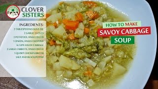Savoy cabbage soup