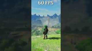 Zelda Breath of the Wild 60fps VS 30fps (Cemu)